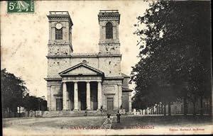 Ansichtskarte / Postkarte Saint Brieuc Côtes d'Armor, Kirche Saint Michel