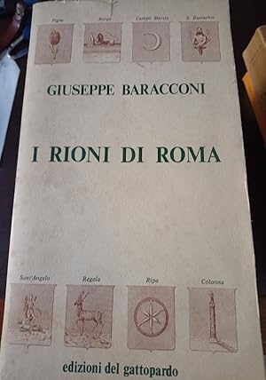 Seller image for I RIONI DI ROMA for sale by unlibro