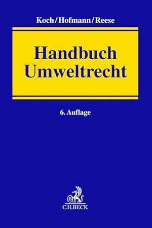 Seller image for Handbuch Umweltrecht for sale by Wegmann1855