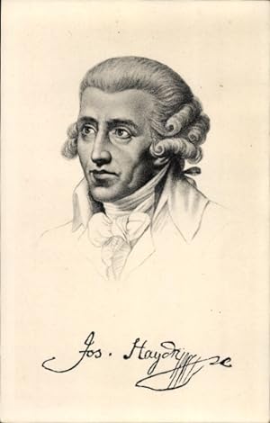 Ansichtskarte / Postkarte Komponist Joseph Haydn, Wiener Klassik, Portrait