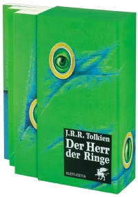 Bild des Verkufers fr Der Herr der Ringe (trilogia completa del signore degli anelli in lingua tedesca zum Verkauf von unlibro