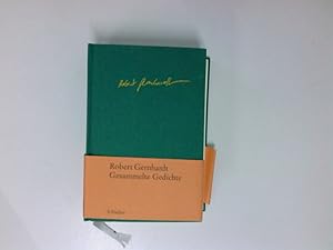 Bild des Verkufers fr Gesammelte Gedichte 1954 - 2004 zum Verkauf von Antiquariat Buchhandel Daniel Viertel