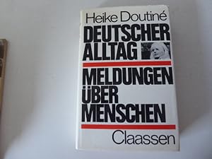 Seller image for Deutscher Alltag. Meldungen ber Menschen. Hardcover mit Schutzumschlag for sale by Deichkieker Bcherkiste