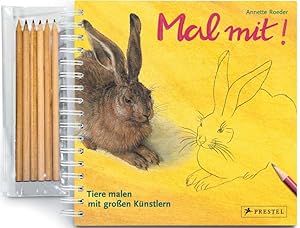 Bild des Verkufers fr Mal mit! Tiere malen mit groen Knstlern zum Verkauf von Studibuch