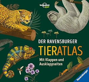 Bild des Verkufers fr Der Ravensburger Tieratlas - eine tierisch spannende Reise rund um die Welt zum Verkauf von Studibuch