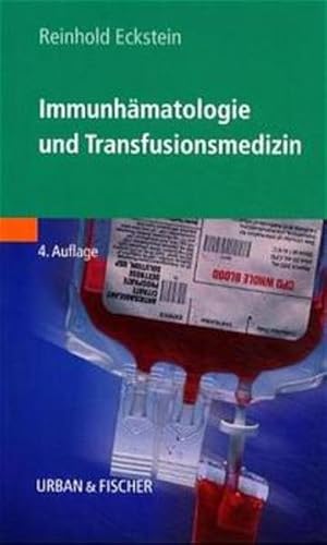 Bild des Verkufers fr Immunhmatologie und Transfusionsmedizin zum Verkauf von Studibuch
