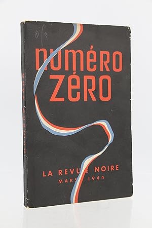 Bild des Verkufers fr [RESISTANCE] La revue noire - Numro 0 zum Verkauf von Librairie Le Feu Follet