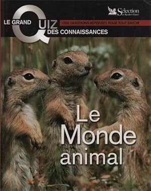 Image du vendeur pour Le Monde animal mis en vente par Dmons et Merveilles