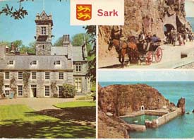 Sark La Seigneurie Vintage 1965 Postcard