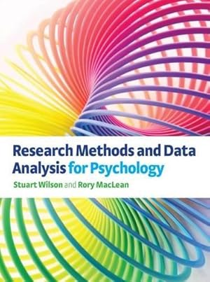 Image du vendeur pour Research Methods and Data Analysis for Psychology mis en vente par WeBuyBooks