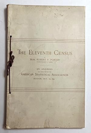 (Hollerith) An Address Delivered before the American Statistical Association, Boston, Oct. 16, 1891.