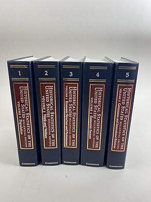 Imagen del vendedor de HISTORICAL STATISTICS OF THE UNITED SATES [FIVE VOLUMES] a la venta por Second Story Books, ABAA