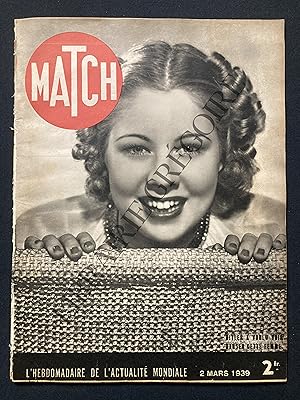 MATCH-N°35-2 MARS 1939