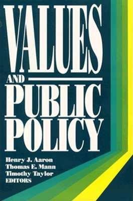 Immagine del venditore per Values and Public Policy venduto da GreatBookPricesUK