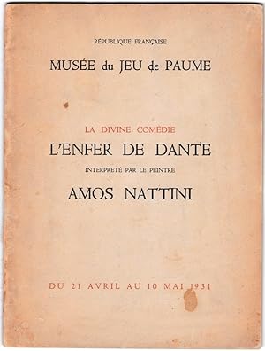 La Divine Comédie. L'Enfer de Dante interprété par le peintre Amos Nattini. Du 21 avril au 10 mai...