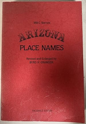 Seller image for Arizona Place Names for sale by Chaparral Books