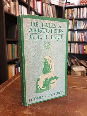 Seller image for Los filsofos griegos: De Tales a Aristteles for sale by Thesauros