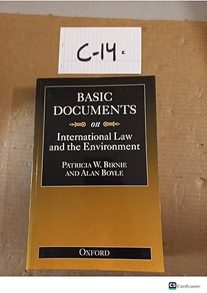 Seller image for Basic Documents On International Law And The Environment By Birnie And Boyle for sale by UK LAW BOOK SELLERS LTD