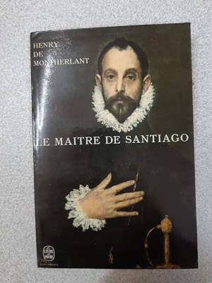 Bild des Verkufers fr Le maitre de santiago zum Verkauf von Dmons et Merveilles