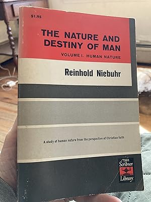 Seller image for the nature and destiny of man for sale by A.C. Daniel's Collectable Books