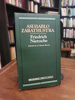 Imagen del vendedor de As habl Zarathustra a la venta por Thesauros