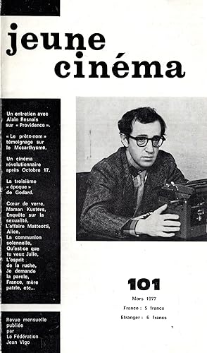 Image du vendeur pour Jeune Cinma n 101 mars 1977 mis en vente par PRISCA