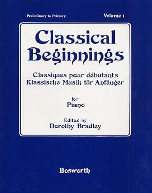 Bild des Verkufers fr Classical Beginnings Volume 1 zum Verkauf von WeBuyBooks