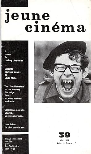 Imagen del vendedor de Jeune Cinma n 39 mai 1969 a la venta por PRISCA