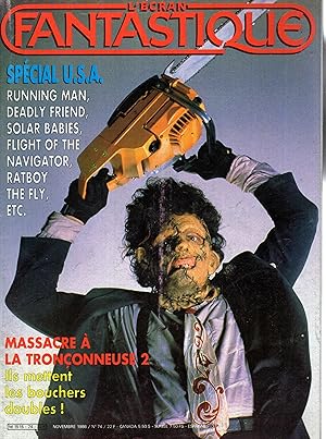 Seller image for L'cran Fantastique n 74 Novembre 1986 for sale by PRISCA