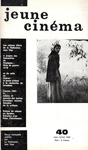 Seller image for Jeune Cinma n 40 juin 1969 for sale by PRISCA