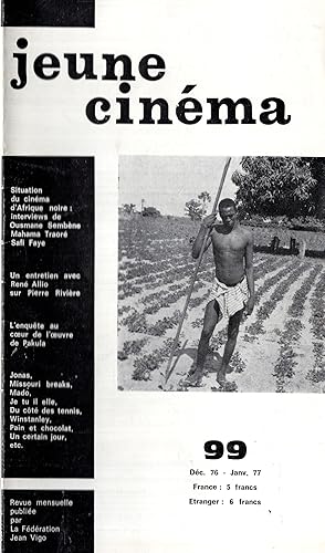 Imagen del vendedor de Jeune Cinma n 99 dcembre 1976 a la venta por PRISCA