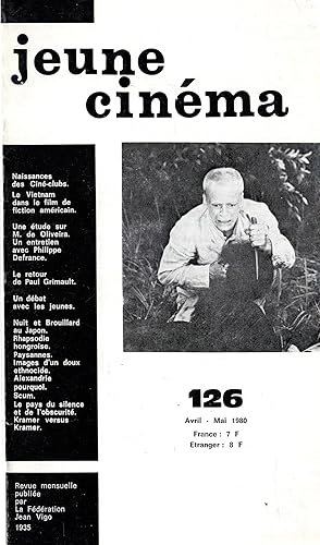 Seller image for Jeune Cinma n 126 4 Mai 1980 for sale by PRISCA