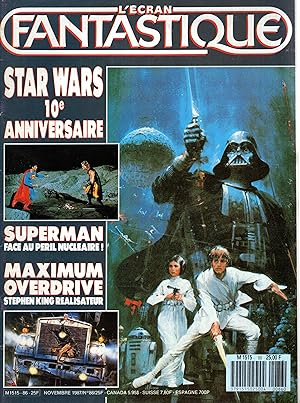 Imagen del vendedor de L'cran Fantastique n 86 Novembre 1987 a la venta por PRISCA