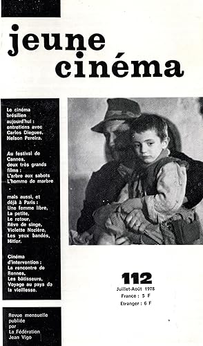 Seller image for Jeune Cinma n 112 juillet 1978 for sale by PRISCA