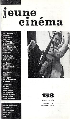 Immagine del venditore per Jeune Cinma n 138 novembre 1981 venduto da PRISCA