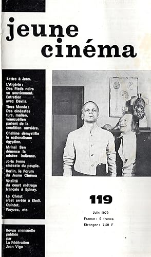 Imagen del vendedor de Jeune Cinma n 119 juin 1979 a la venta por PRISCA