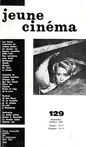 Seller image for Jeune Cinma n 129 septembre 1980 for sale by PRISCA