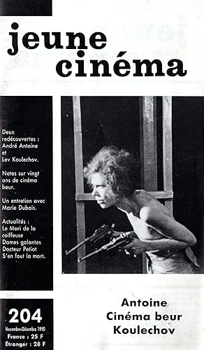 Immagine del venditore per Jeune Cinma n 204 novembre 1990 venduto da PRISCA