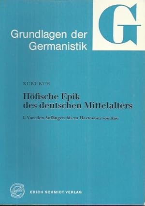 Seller image for Hfische Epik des deutschen Mittelalters: Von den Anfngen bis zu Hartmann von Aue for sale by bcher-stapel