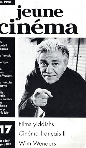 Bild des Verkufers fr Jeune Cinma n 217 octobre 1992 zum Verkauf von PRISCA