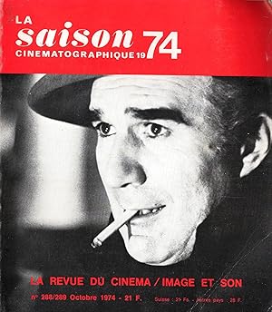 Image du vendeur pour Image et Son - La Revue du Cinma Saison 74 octobre 1974 mis en vente par PRISCA