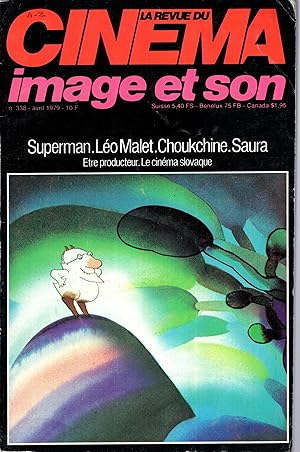 Imagen del vendedor de Image et Son - La Revue du Cinma n 338 avril 1979 a la venta por PRISCA