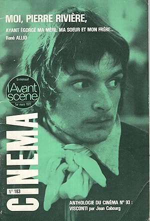 Bild des Verkufers fr L'Avant-Scne Cinma n 183 1 Mars 1977 zum Verkauf von PRISCA