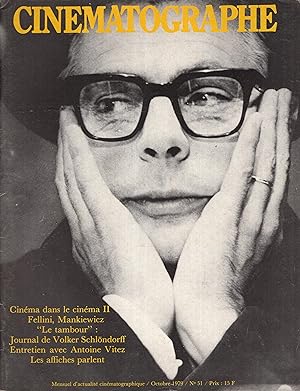 Immagine del venditore per Cinmatographe n 51 octobre 1979 venduto da PRISCA