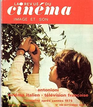 Image du vendeur pour Image et Son - La Revue du Cinma n 298 septembre 1975 mis en vente par PRISCA