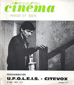 Image du vendeur pour Image et Son - La Revue du Cinma n 269 fvrier 1973 mis en vente par PRISCA