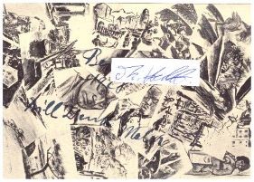 Seller image for WILLI WENK (Wilhelm Wenk, 1890-1957) Schweizer Maler, Holzschneider und Zeichenlehrer. Nebst seinen vielen Landschaftsdarstellungen schuf Wenk Holzschnitte, die er in erster Linie den Bauern, Handwerkern und Arbeitern widmete. Wenk war ein Mitbegrnder der Schweizer Sektion von XYLON. for sale by Herbst-Auktionen