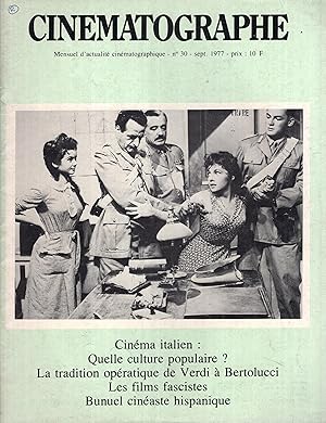 Image du vendeur pour Cinmatographe n 30 septembre 1977 mis en vente par PRISCA