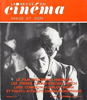 Image du vendeur pour Image et Son - La Revue du Cinma n 287 septembre 1974 mis en vente par PRISCA