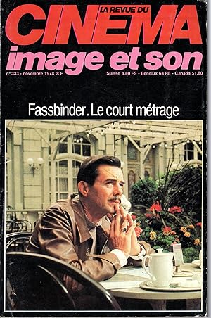 Imagen del vendedor de Image et Son - La Revue du Cinma n 333 novembre 1978 a la venta por PRISCA